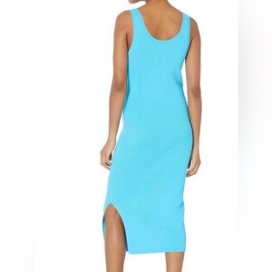 Blue Ocean Midi Dress for Cocktail Nights